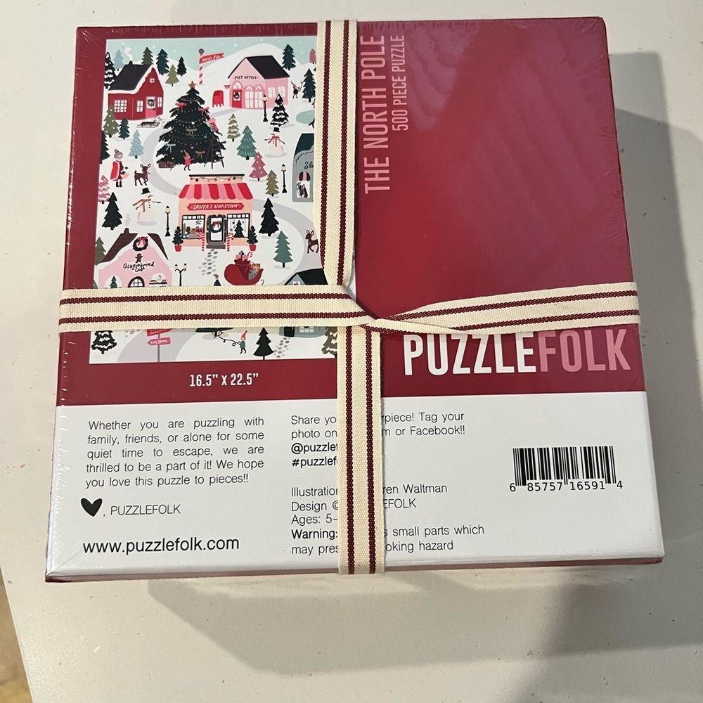 Puzzlefolk:North Pole 500 Piece Puzzle - Picture 3 of 3
